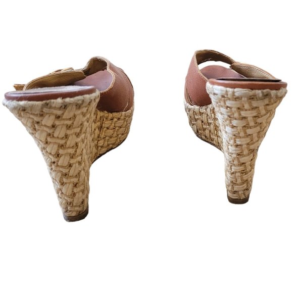 FRANCO BARBIERI - Wedge Platform - Leather and Straw Espadrille - Made in Italy - Picture 13 of 13